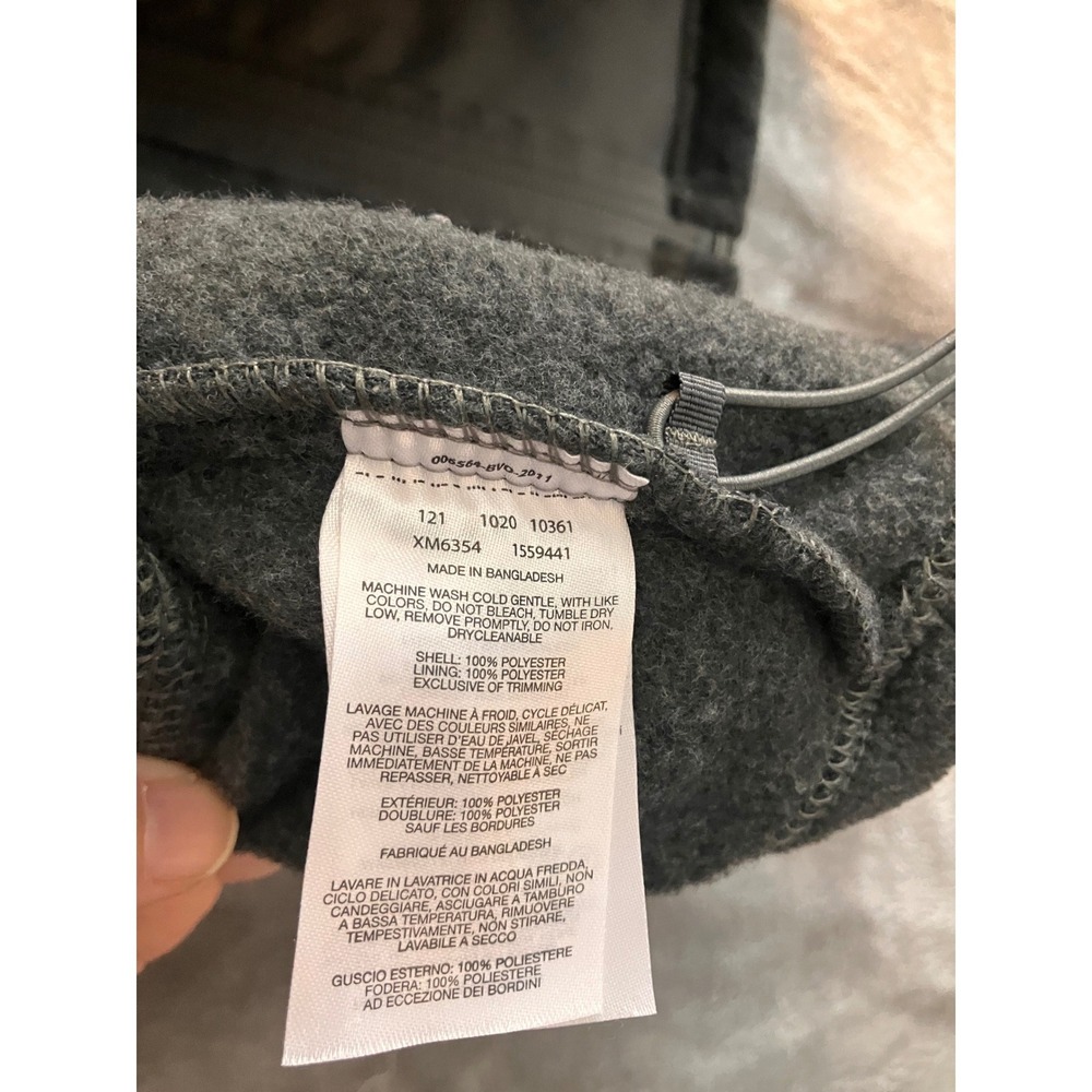 Columbia Fleece Jacket Full Zip Gray Athletic Outdoor S Layering - Picture 9 of 10